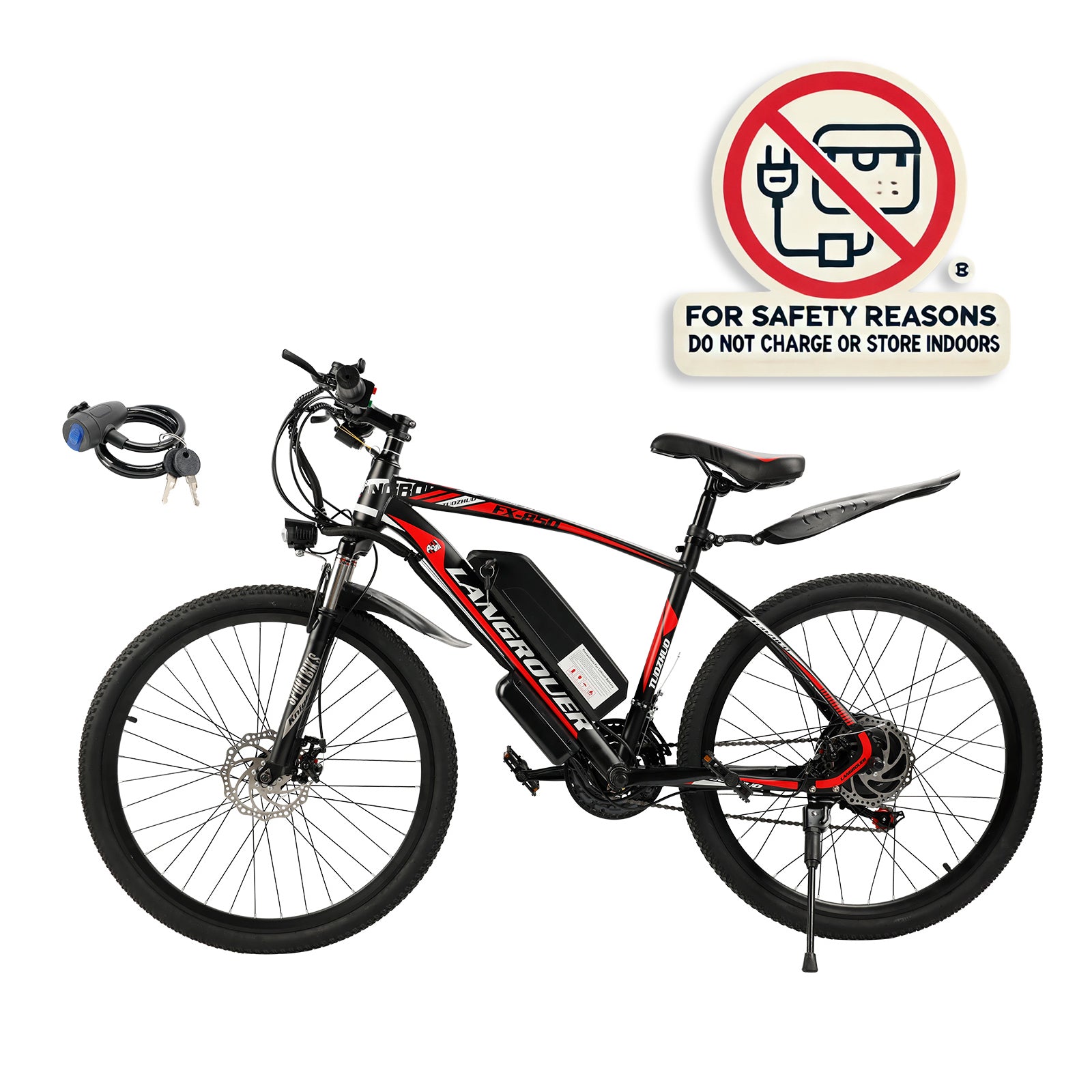 48V 10AH 500W 21 speed 26 inches electric mountain bike for Adult MTB Bicycle E-bike