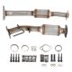 2013-2016 Nissan NV200 2.0L Front and Rear Catalytic Converter Set Generic