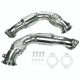 Downpipe Exhaust for 2008-2014 BMW X6/X5 550I 650I 750I B7 N63B44 4.4L V8 Twin Turbo