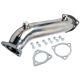 High Flow Downpipe Exhaust Converter Pipe For 97-05 Audi A4 B5 B6/Passat 1.8T