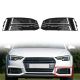 Pair Front Fog Light Cover fit AUDI A4 B9 S-LINE 2016-2018 Bumper Grille