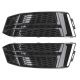 2016-2018 AUDI A4 B9 S-LINE Bumper Grille Black Front Fog Light Cover