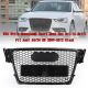 Audi A4/S4 B8 09-12 Black RS4 Style Honeycomb Sport Mesh Hex Grille Grill