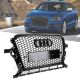 Audi Q5 2013-2017 RSQ5 Style Honeycomb Mesh Sport Hex Grill Gloss Black