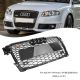 2009-2012 Audi A4/S4 B8 Grill Replacement RS4 Style Honeycomb Sport Mesh Hex Grille Black Generic