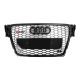 2009-2012 Audi A4/S4 B8 RS4 Style Honeycomb Sport Mesh Hex Grille Grill Generic